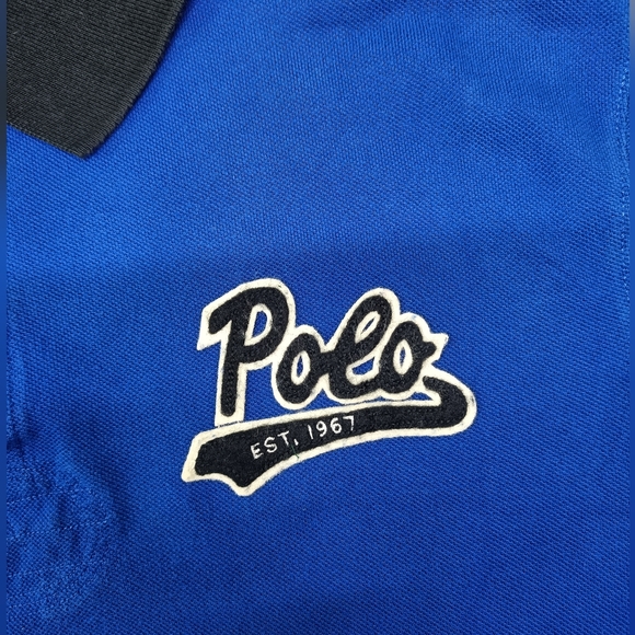Polo ralph lauren rugby polo tshirt for men blue size XL - Picture 3 of 15